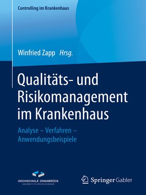 cover image of Qualitäts- und Risikomanagement im Krankenhaus